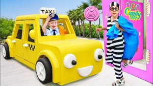 Таксист Оливер Помогает Полиции