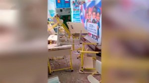 Появились кадры последствий атаки ВСУ на школу в Запорожской области.