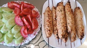 Люля-кебаб из куриного филе