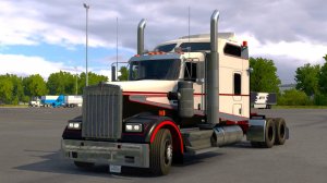 612 / ATS 1.58 / Kenworth W900 / Загулял в Далласе)))