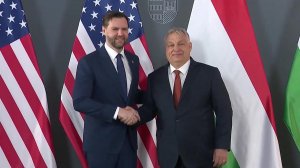 Поддержать Виктора Орбана перед выборами приехал вице-президент США Джей Ди Вэнс