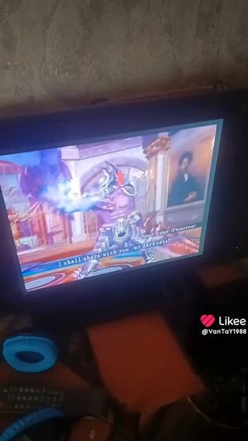 Soul Calibur 3. Играю за рыцаря.