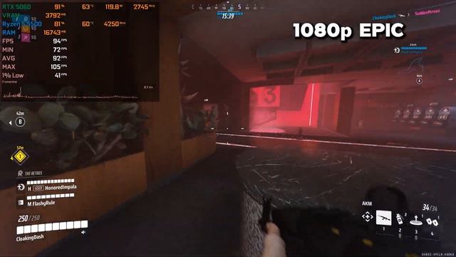 RTX 5060 + Ryzen 5 5500 Тесты в 19 Играх