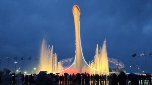 Цвето-музыкальный фонтан