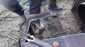 Тепловые сети! Работа на глазок,- резаком! Видео 2.