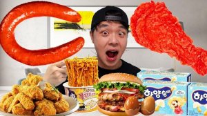 Домашняя жареная курица с розой и лапшой, куриная колбаса,  из магазина, ЕДА с РОЗОЙ и ЛАПШОЙ