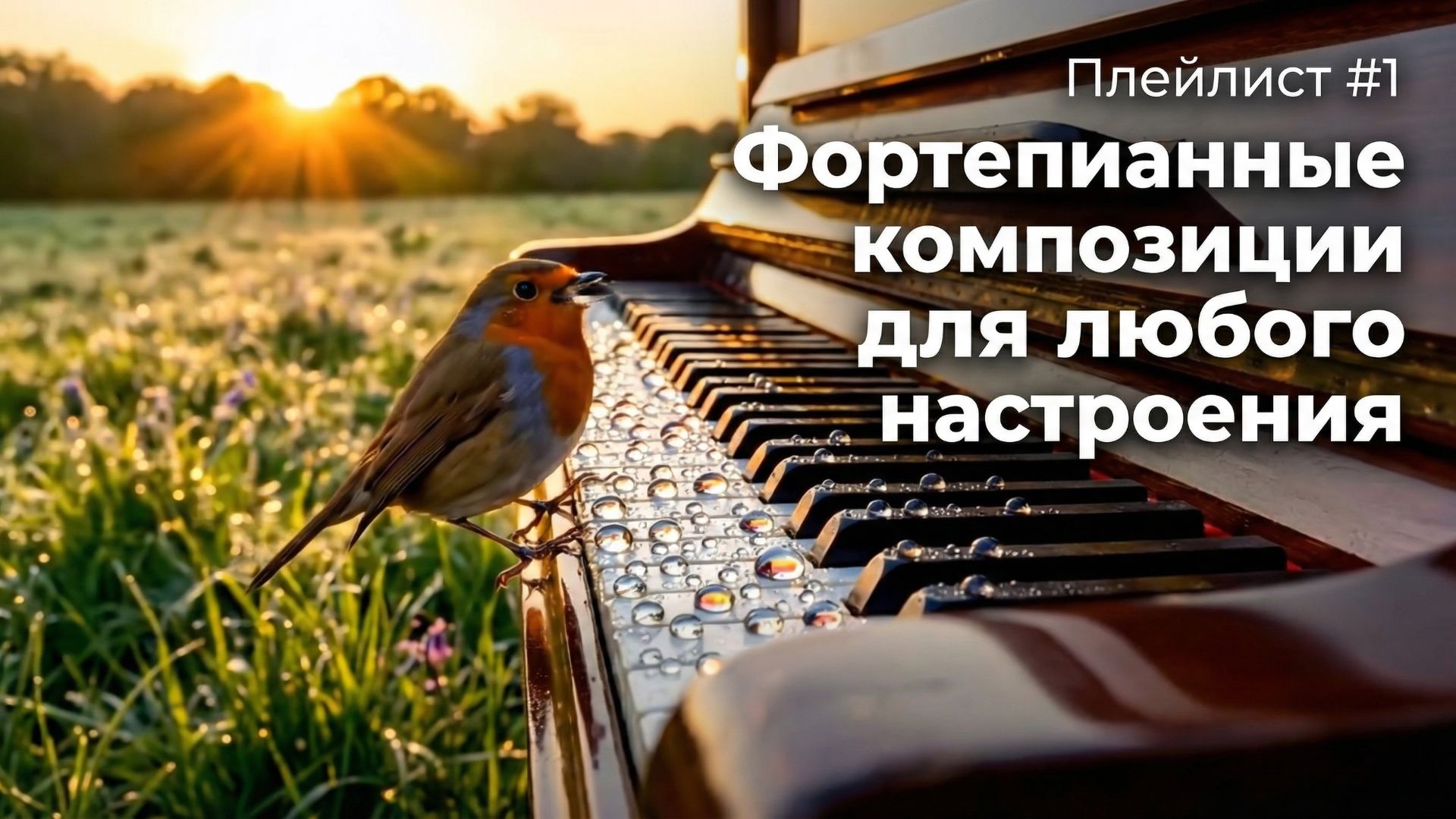 Плейлист фортепианной музыки — от нежных мелодий до мощных аккордов