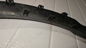 Накладка крыла Nissan Qashqai 2017 638114EA0B J11 MR20DD, передняя левая Ниссан кашкай  21157