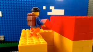 Майнкрафт в стиле лего. Прикол :)