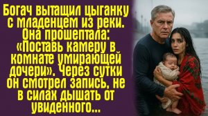 Истории из жизни. Слушать истории. Богач вытащил цыганку с младенцем из реки. Она прошептал