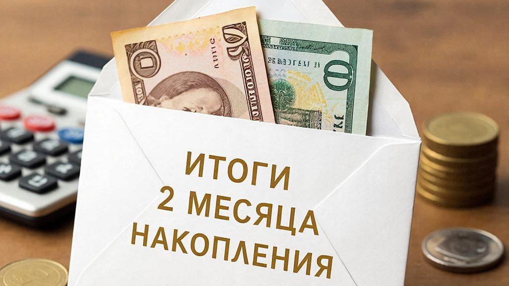 Итоги 2 месяца накоплений.