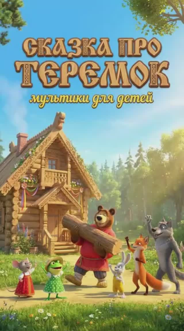 сказка теремок видео для детей