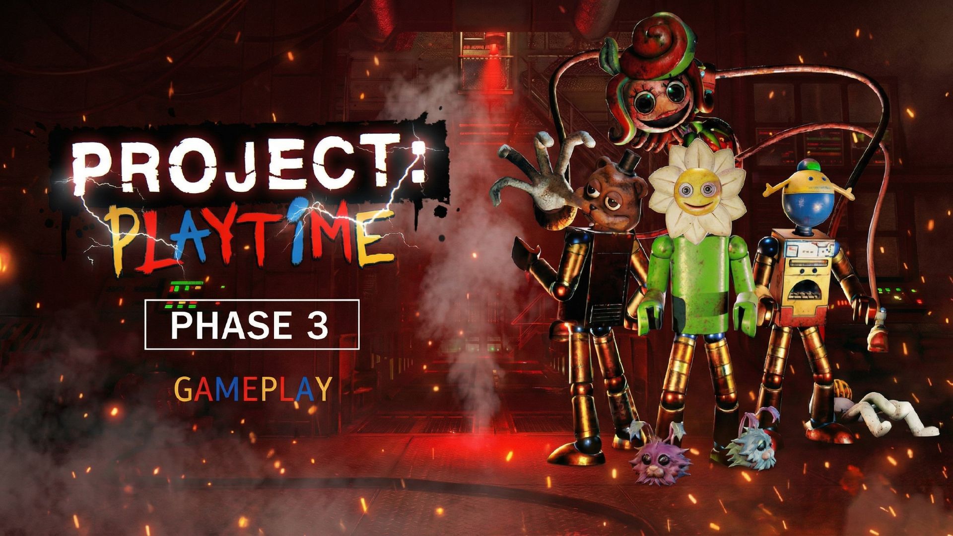 🔥Project Playtime #9 - Играю за 3-х Монстров на разных картах, И гоняю Хугги за - Специалиста🔥