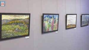 Просторы Хакасии в туши, акварели, масле и цветных карандашах: выставка Татьяны Петерсон в Абакане