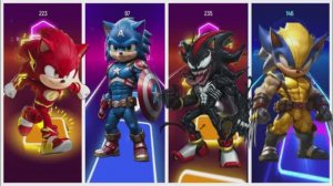 СОНИК ВЕНОМ И КАПИТАН ЕЖИК ⚡ СОНИК РОСОМАХА Против СВЕРХБЫСТРОГО ФЛЕША