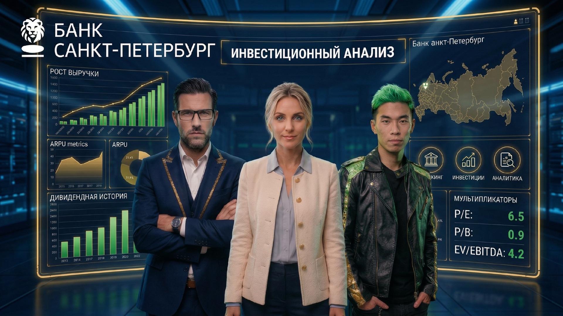 Банк Санкт-Петербург: дивидендная доходность 12,9%, но почему я не жду роста акций?