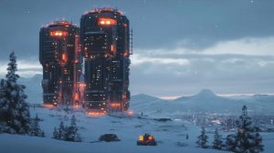 Quantum： Sci Fi Ambient Music ❄️🎧 for a Winter in an Alternative Timeline (Calming White Noise)-(10