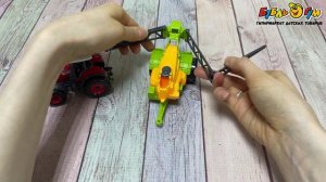 348572 Машина Технопарк Трактор с прицепом 22см с 3лет