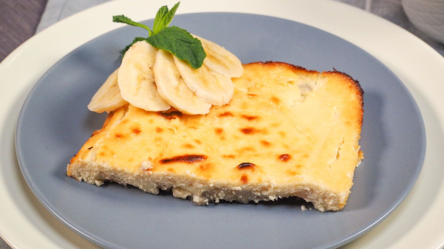 Запеканка с бананом