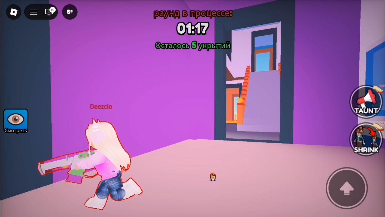 Я стал стеной и спрятался камуфляж прячся и ищи Enderman