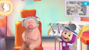 Маша и Медведь. Маша Зубной Врач. Маша Доктор Дантист. Мультик Маша и Медведь Смотреть