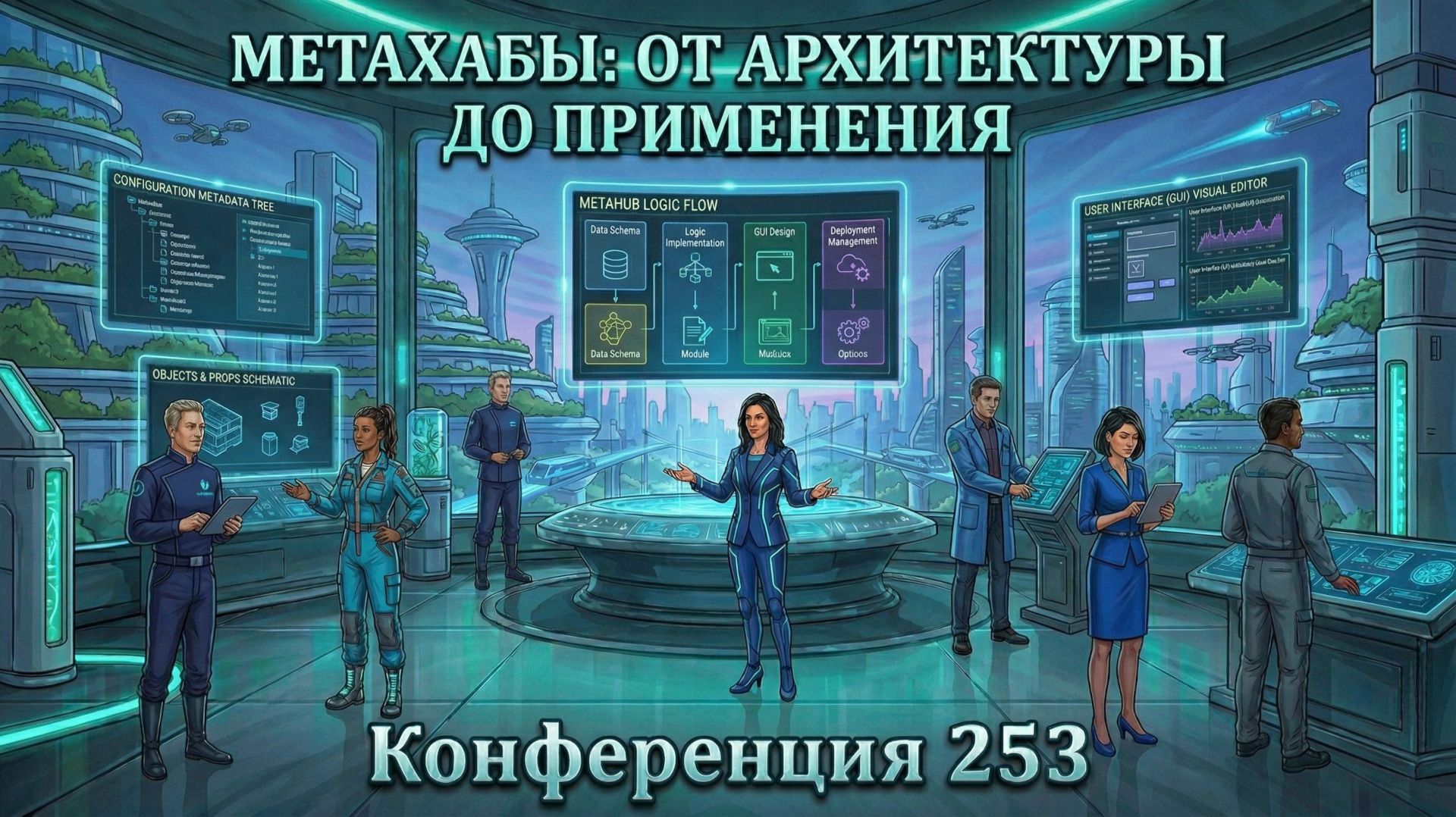 Базовый функционал метахабов в Universo Platformo (Конференция 253)