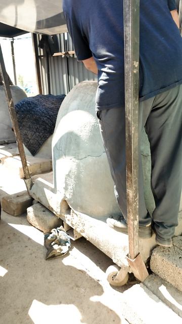 Огромный тандыр с самсой 😍 Мясное изобилие!