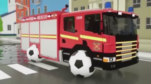 Машина скорой помощи и трактор застряли в луже и получили новые колеса