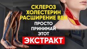 Как снизить ХОЛЕСТЕРИН, восстановить ВЕНЫ, убрать БЛЯШКИ в сосудах