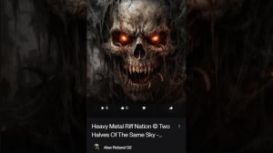 Heavy Metal Riff Nation © Two Halves Of The Same Sky - Cover Alex Roland