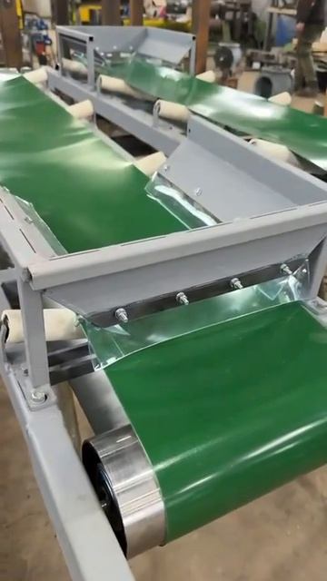 Завершена финальная сборка 8 ленточных желобчатых конвейеров длиной 1815 мм!