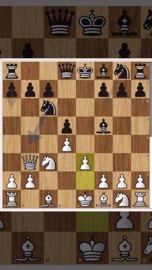 Хитрая шахматная ловушка с жертвой пешки на _d5_