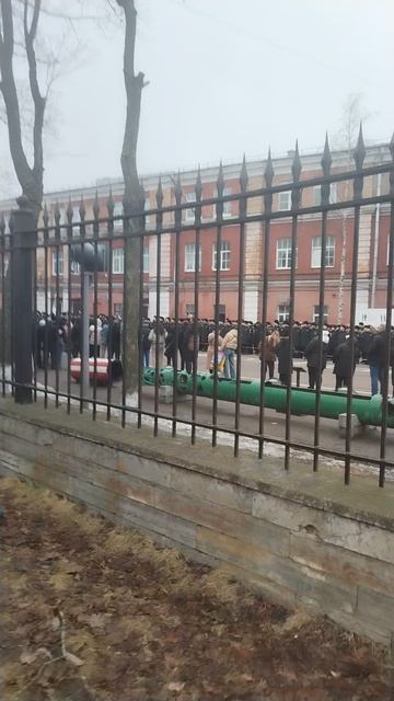 Кронштадтский кадетский корпус,развод