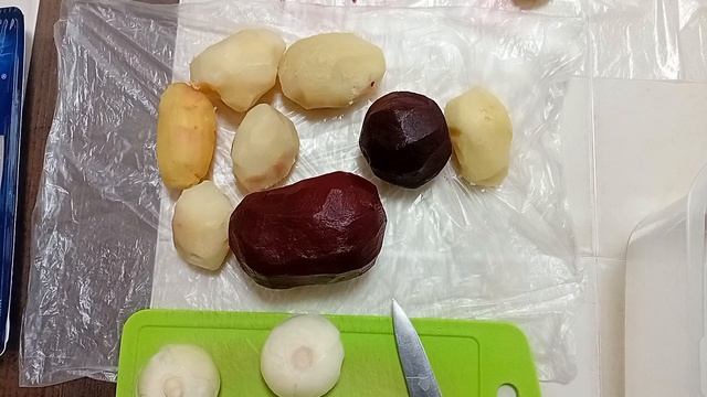 Рубленая селедка .