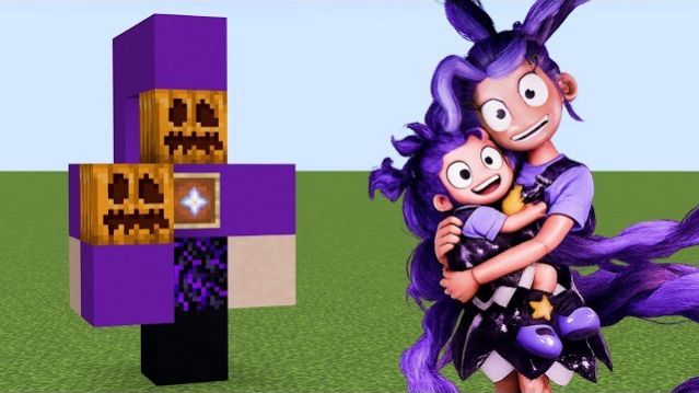 POPPY PLAYTIME — МАЛЕНЬКАЯ ЛИЛИ ЛАВБРЕЙДЗ ADDON В MINECRAFT СМОТРИМ МОБОВ РЕАКЦИЯ