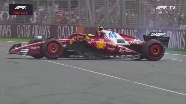 Формула 1. Разворот Хэмилтона на ГП Австралии 2025 (квалификация)