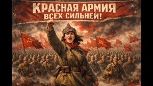 Красная Армия всех сильней - женский вокал