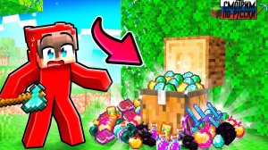 Minecraft, но ДЕРЕВЬЯ — это СУНДУКИ! 🌳🎁 l СМОТРИМ ПО-РУССКИ