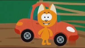 Котёнок Котэ и вкусняшки. Волшебный гараж. Мультик.