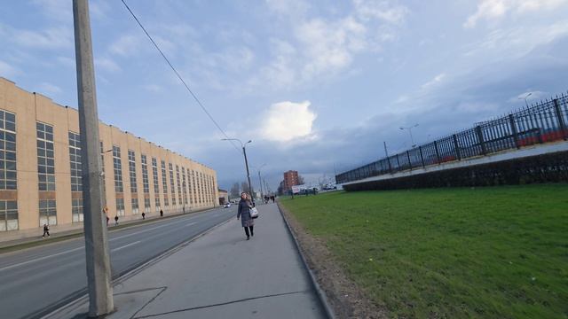 1 часть прогулки у м.Балтийская.