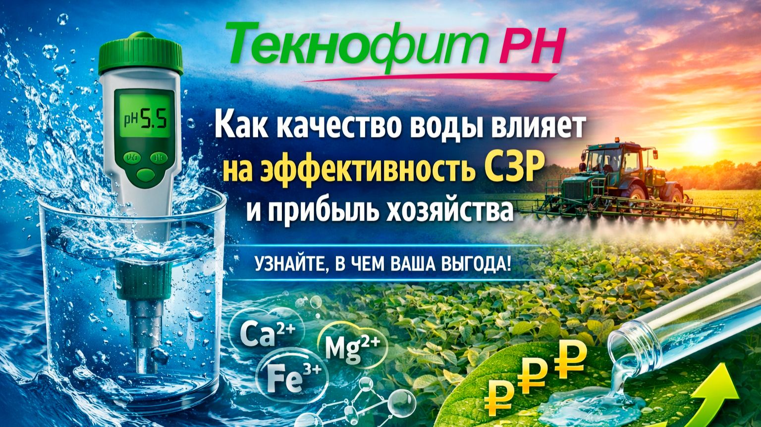 Кондиционер для воды Текнофит рН