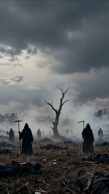 Пепел надежды: мир в руинах #разрушение #смерть #неминуемость