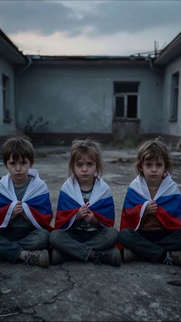 Дети надежды в мире разрушений #печаль #будущее #конфликт