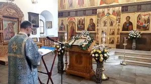 Великий Вторник. Благовещение пресвятой Богородицы.