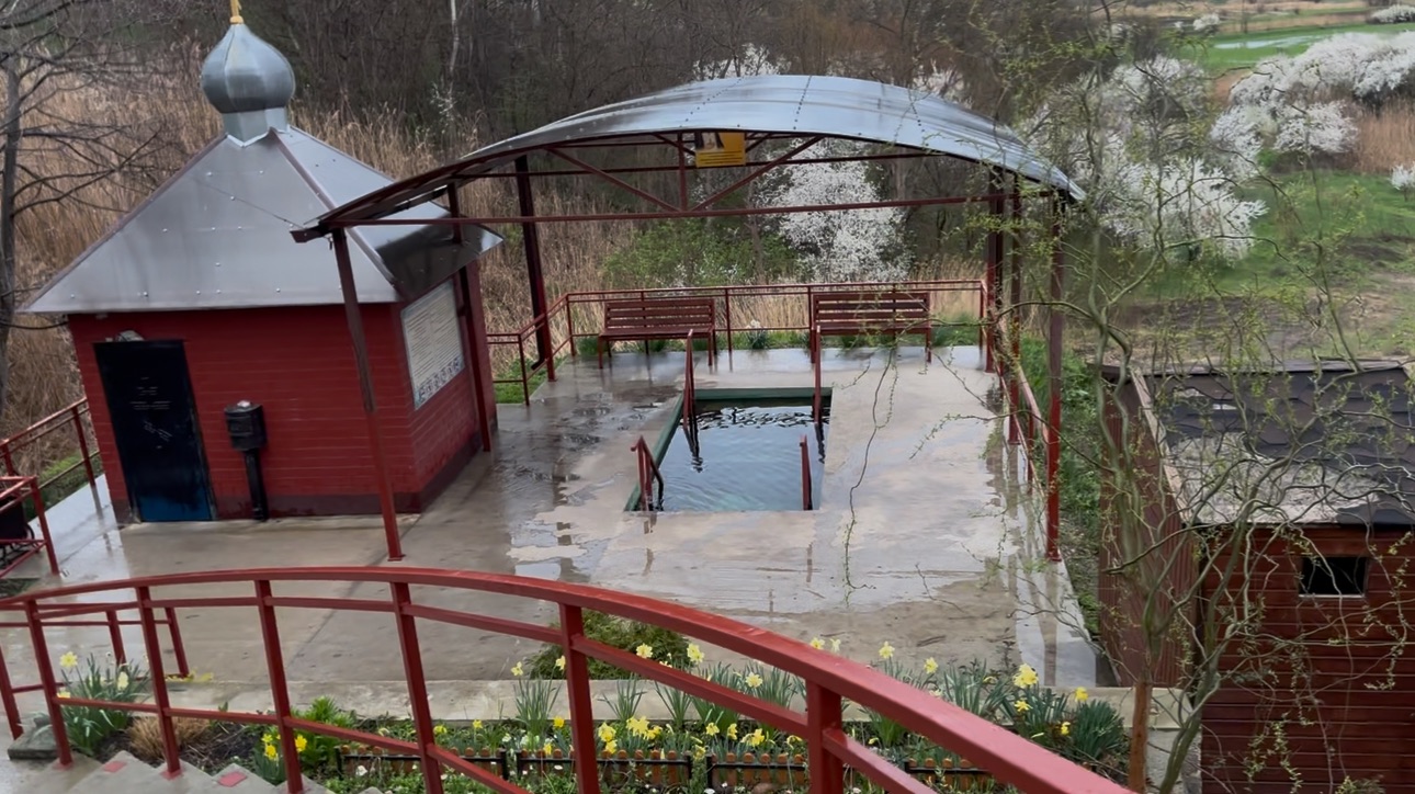 Посетили Святой источник! Съездили во второй дом. С Благовещением!