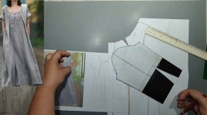 Моделирование. Складки, которые делают платье дорогим. Выкройка № 2014.