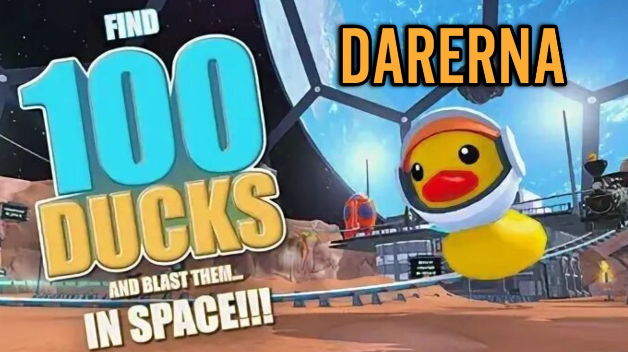 Find 100 Ducks and Blast Them...IN SPACE!!! (2) 200 УТОК на станции