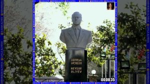 PR. İLHAM ƏLİYEV VƏ BİRİNCİ XANIM TBILISIDƏ ÜMUMMILLI LIDER H. ƏLIYEVIN ABIDƏSINI ZIYARƏT EDİBLƏR.