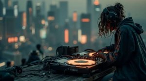 Deep Electro Vibes - Night Drive Music ~ Rooftop Lounge Mix - Late Night EDM & Dubai DJ Set-(1080p30