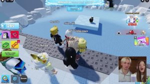 КВИНКА VS ФИЛ В НОКАУТЕ!СТАЛИ ПИНГВИНАМИ В РОБЛОКС!